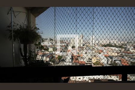 Varanda da Sala de apartamento à venda com 2 quartos, 81m² em Vila Valparaíso, Santo André