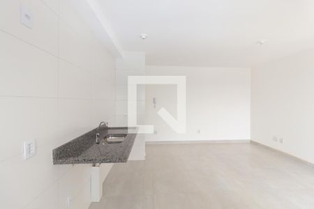 Sala/Cozinha de apartamento à venda com 2 quartos, 56m² em Cidade Antônio Estêvão de Carvalho, São Paulo