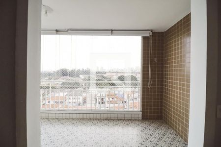 Varanda da Sala de apartamento para alugar com 3 quartos, 88m² em Carandiru, São Paulo