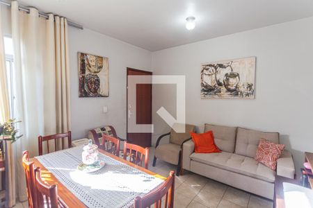 Sala de apartamento à venda com 2 quartos, 53m² em Horto, Belo Horizonte