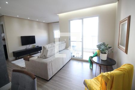 Sala de apartamento à venda com 2 quartos, 72m² em Vila Yara, Osasco
