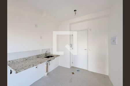 Cozinha de kitnet/studio à venda com 1 quarto, 28m² em Brooklin, São Paulo