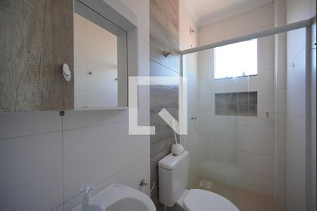 Banheiro da Suíte de apartamento para alugar com 2 quartos, 60m² em Ingleses Norte, Florianópolis
