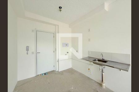 Cozinha de apartamento à venda com 1 quarto, 33m² em Brooklin, São Paulo