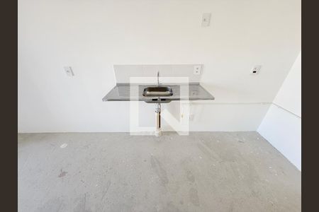 Cozinha  de apartamento à venda com 1 quarto, 33m² em Brooklin, São Paulo
