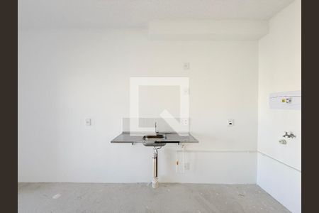 Cozinha  de apartamento à venda com 1 quarto, 33m² em Brooklin, São Paulo