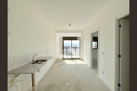 Cozinha  de casa de condomínio à venda com 1 quarto, 33m² em Brooklin, São Paulo