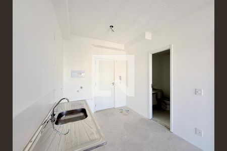 Cozinha  de apartamento à venda com 1 quarto, 33m² em Brooklin, São Paulo