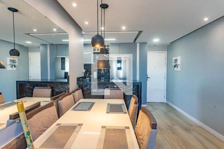 Sala  de apartamento à venda com 2 quartos, 52m² em Centro, Diadema