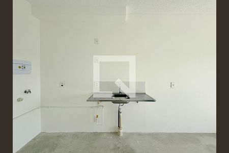 Cozinha  de apartamento à venda com 1 quarto, 33m² em Brooklin, São Paulo
