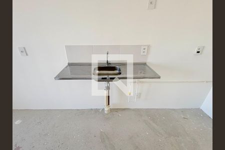 Sala/Cozinha  de apartamento à venda com 1 quarto, 33m² em Brooklin, São Paulo