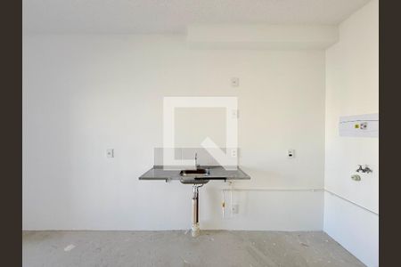 Sala/Cozinha  de apartamento à venda com 1 quarto, 33m² em Brooklin, São Paulo