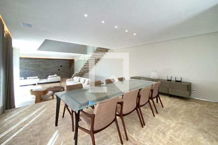 Sala de Jantar de casa de condomínio à venda com 5 quartos, 564m² em Alphaville Nova Lima, Nova Lima