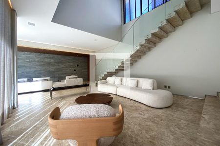 Sala de casa de condomínio à venda com 5 quartos, 564m² em Alphaville Nova Lima, Nova Lima