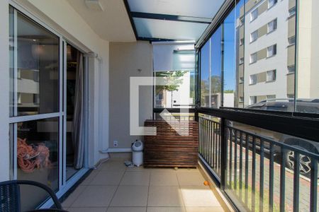 Varanda da Sala de apartamento para alugar com 2 quartos, 54m² em Bairro do Maranhao, Cotia
