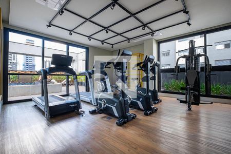 Academia de kitnet/studio para alugar com 1 quarto, 28m² em Pinheiros, São Paulo