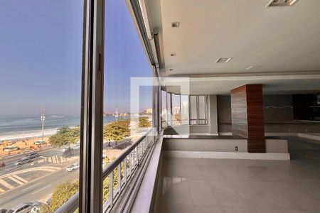 Sala  de apartamento para alugar com 3 quartos, 264m² em Copacabana, Rio de Janeiro