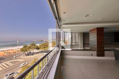 Sala  de apartamento para alugar com 3 quartos, 264m² em Copacabana, Rio de Janeiro