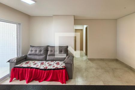 Sala de apartamento para alugar com 2 quartos, 86m² em Vilamar, Praia Grande