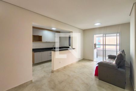 Sala de apartamento para alugar com 2 quartos, 86m² em Vilamar, Praia Grande