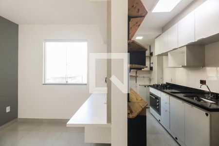 Sala  de apartamento para alugar com 2 quartos, 40m² em Parque São Jorge, São Paulo