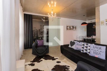 Sala de apartamento para alugar com 1 quarto, 74m² em Usina Piratininga, São Paulo