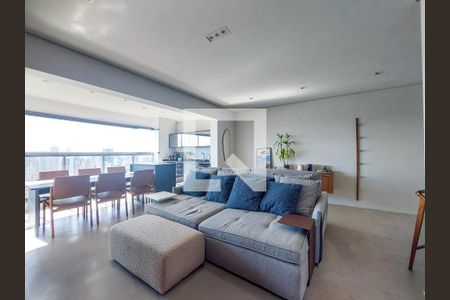 Sala de apartamento à venda com 2 quartos, 81m² em Jardim das Acacias, São Paulo