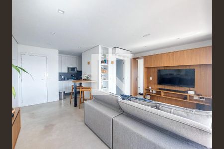 Sala de apartamento à venda com 2 quartos, 81m² em Jardim das Acacias, São Paulo