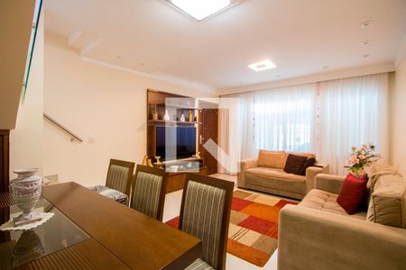 Sala de casa à venda com 3 quartos, 181m² em Parque Bandeirante, Santo André