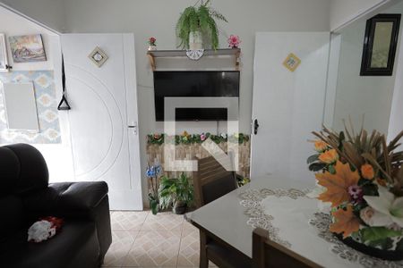 Sala de casa à venda com 4 quartos, 124m² em Vila Linda, Santo André