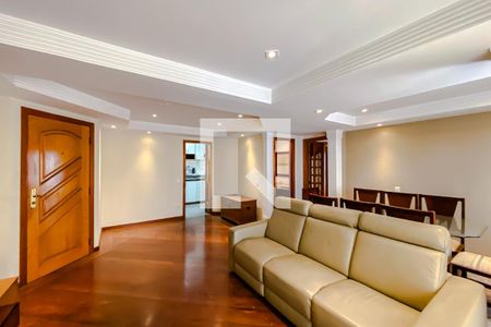 Sala de apartamento para alugar com 3 quartos, 115m² em Jardim Analia Franco, São Paulo
