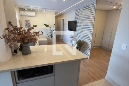 Sala de apartamento à venda com 3 quartos, 108m² em Jardim Caravelas, São Paulo