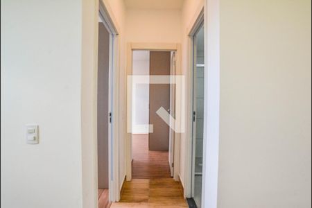 Corredor de apartamento para alugar com 2 quartos, 47m² em Jardim, Santo André