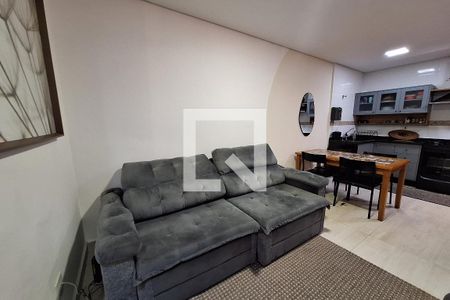 Sala  de apartamento à venda com 2 quartos, 56m² em Vila Floresta, Santo André