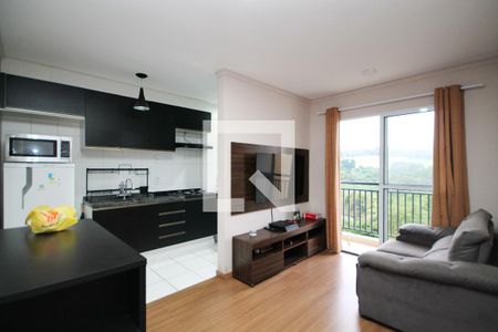 Sala de apartamento para alugar com 2 quartos, 47m² em Bairro do Maranhao, Cotia