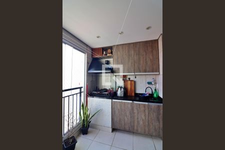 Varanda gourmet de apartamento para alugar com 3 quartos, 96m² em Independência, São Bernardo do Campo