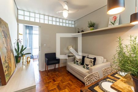 Sala de apartamento para alugar com 1 quarto, 43m² em Centro Histórico de São Paulo, São Paulo