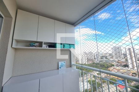 Varanda da Sala de apartamento à venda com 3 quartos, 64m² em Vila Santa Clara, São Paulo