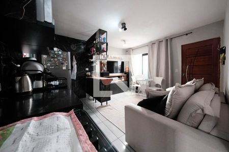 Sala/Cozinha de apartamento à venda com 1 quarto, 45m² em Jardim Matarazzo, São Paulo