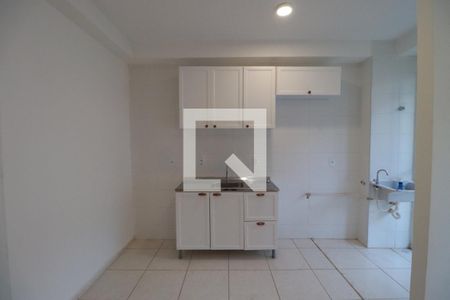 Cozinha  de apartamento para alugar com 2 quartos, 48m² em Maubisa, Ribeirão Preto