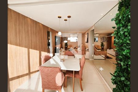 Sala de jantar de apartamento para alugar com 3 quartos, 96m² em Setor Coimbra, Goiânia