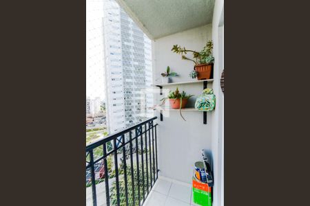 Varanda da Sala de apartamento para alugar com 2 quartos, 50m² em Vila Augusta, Guarulhos
