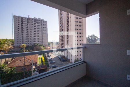 Varanda da Sala  de apartamento para alugar com 3 quartos, 70m² em Jardim Sao Carlos, Sorocaba