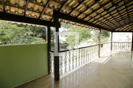 Varanda da Sala de casa de condomínio para alugar com 3 quartos, 700m² em Jacarepaguá, Rio de Janeiro