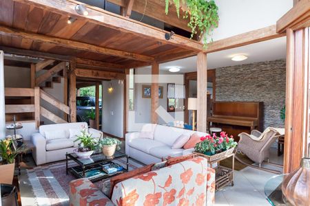 sala de casa de condomínio à venda com 4 quartos, 400m² em Vila D’el Rey, Nova Lima