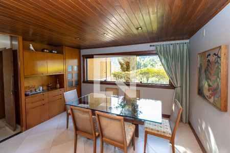 Sala de Jantar de casa de condomínio à venda com 4 quartos, 400m² em Vila D’el Rey, Nova Lima