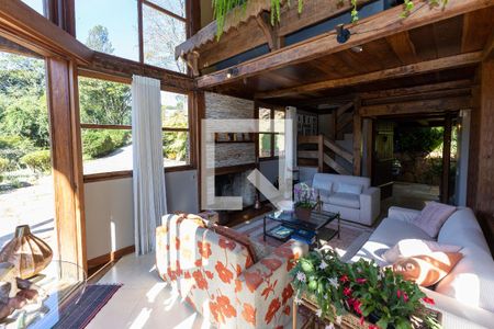 Sala 1 de casa de condomínio à venda com 4 quartos, 400m² em Vila D’el Rey, Nova Lima