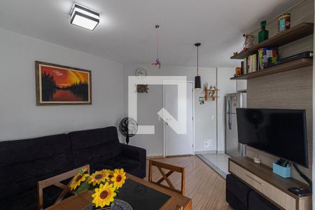 Sala/Cozinha/Área de Serviço  de apartamento à venda com 2 quartos, 52m² em Chácara Cruzeiro do Sul, São Paulo