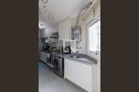 Sala/Cozinha/Área de Serviço  de apartamento à venda com 2 quartos, 52m² em Chácara Cruzeiro do Sul, São Paulo