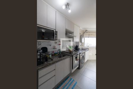Sala/Cozinha/Área de Serviço  de apartamento à venda com 2 quartos, 52m² em Chácara Cruzeiro do Sul, São Paulo
